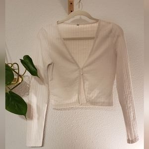 H&M cropped sweater